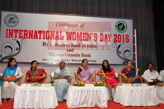 RBI and Tripura Gramin Bank organised discussion panel on International Womenâ€™s day 
